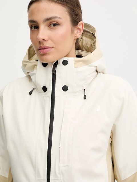 The North Face kurtka narciarska Lenado kolor beżowy NF0A8DDSTOB1