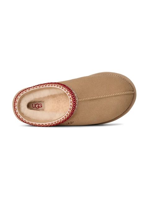 UGG kapcie zamszowe Tasman II kolor beżowy 1174470.SDDR