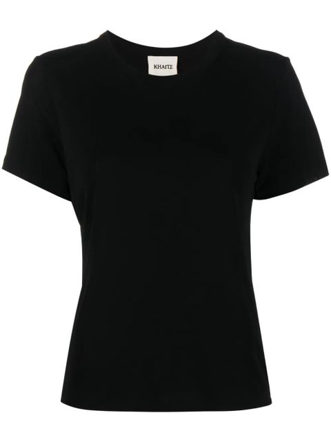 KHAITE The Emmylou T-shirt - Black - zdjęcie produktu nr 1