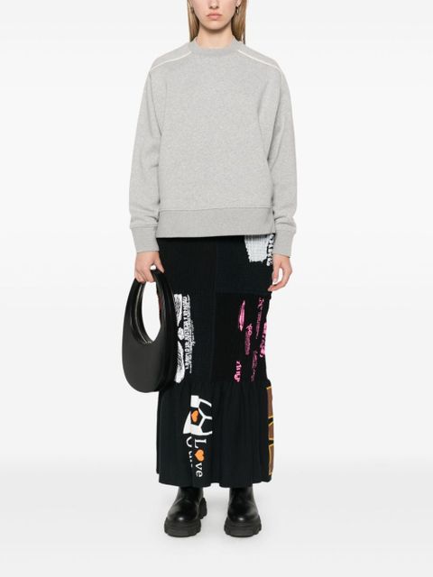 Moncler mélange-effect sweatshirt - Grey - zdjęcie produktu nr 2