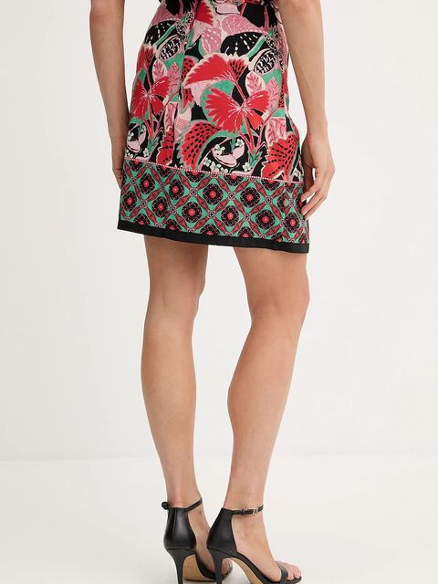 Morgan spódnica kolor czarny mini prosta JOY.F - zdjęcie produktu nr 2