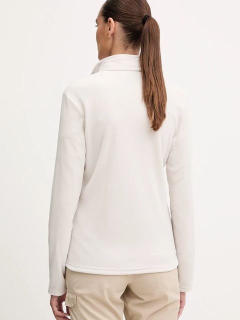 Jack Wolfskin bluza sportowa Taunus kolor beżowy gładka 1711391 - zdjęcie produktu nr 2