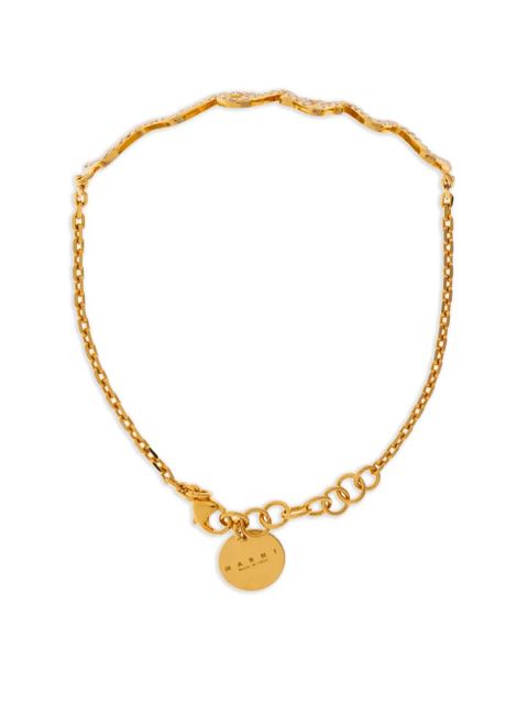 Marni crystal-embellished bracelet - Gold