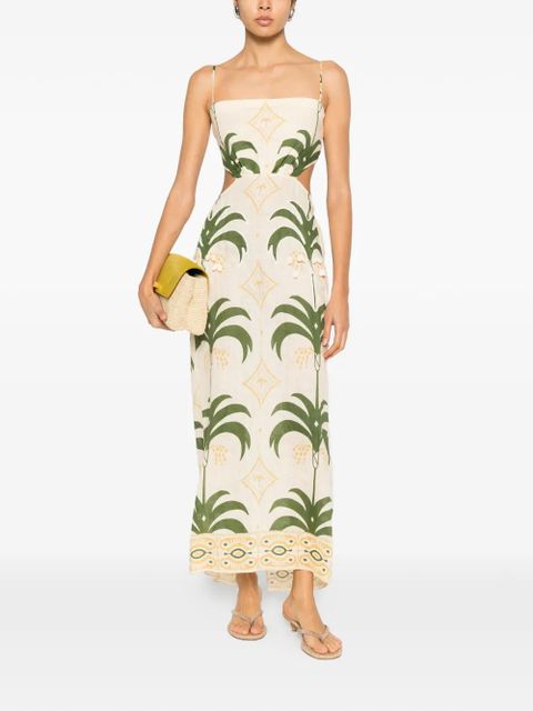 Johanna Ortiz cut-out maxi dress - Neutrals - zdjęcie produktu nr 2