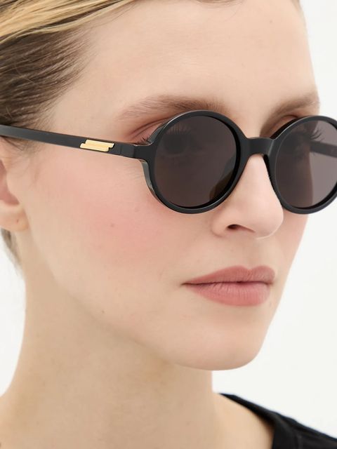 Bottega Veneta okulary przeciwsłoneczne kolor czarny BV1430S