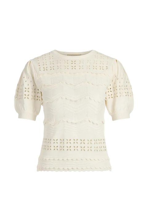 Ulla Johnson Marcelena T-shirt - Neutrals - zdjęcie produktu nr 1