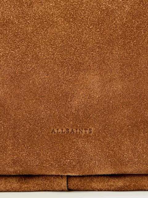 AllSaints torebka zamszowa