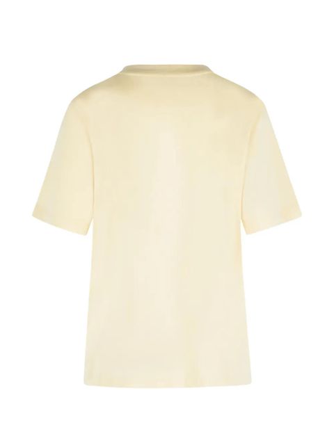 KHAITE Allen silk T-shirt - Neutrals - zdjęcie produktu nr 2