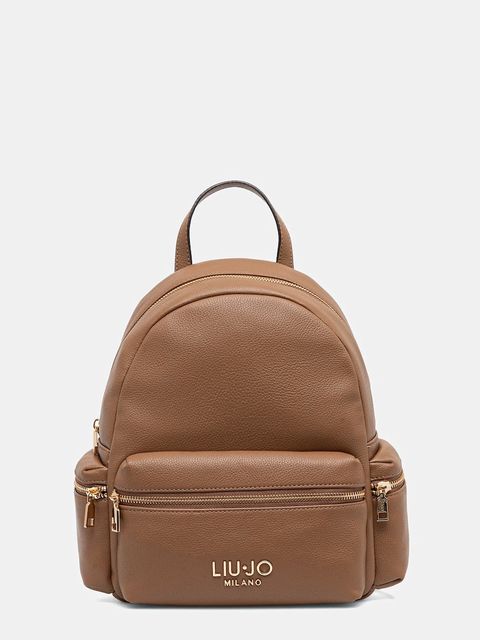 Liu Jo plecak damski kolor brązowy mały z aplikacją AF5136.E0058 - zdjęcie produktu nr 1
