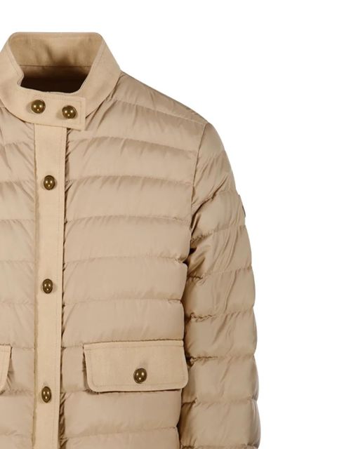 Moncler Juju buttoned padded jacket - Neutrals