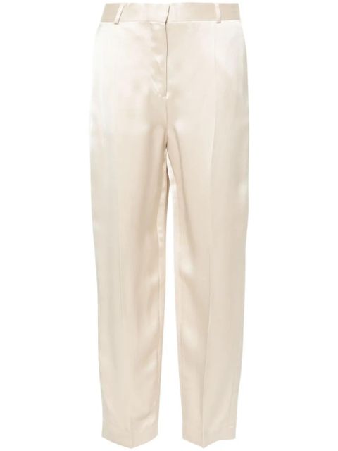 TOTEME low-rise satin trousers - Neutrals - zdjęcie produktu nr 1