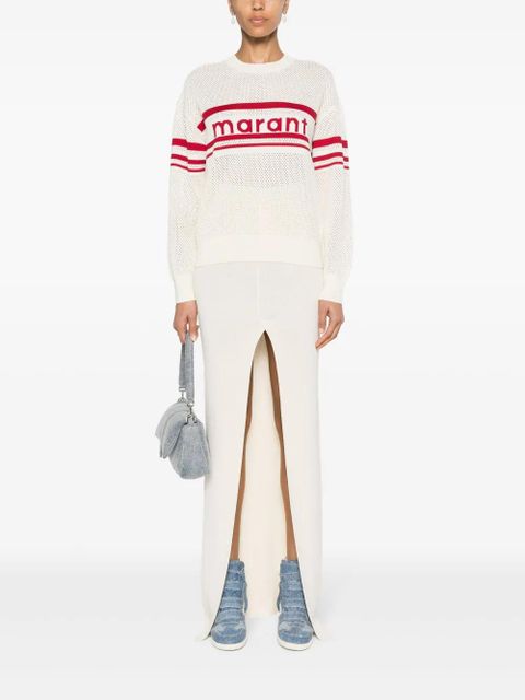 MARANT ÉTOILE Arwen open-knit jumper - Neutrals