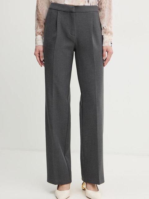 Marciano by Guess spodnie BESSY damskie kolor szary proste high waist 5BGB05 7346A - zdjęcie produktu nr 1