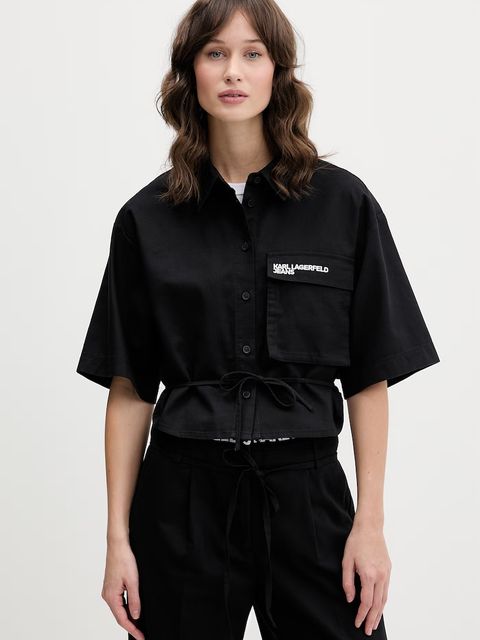 Karl Lagerfeld Jeans koszula damska - zdjęcie produktu nr 2