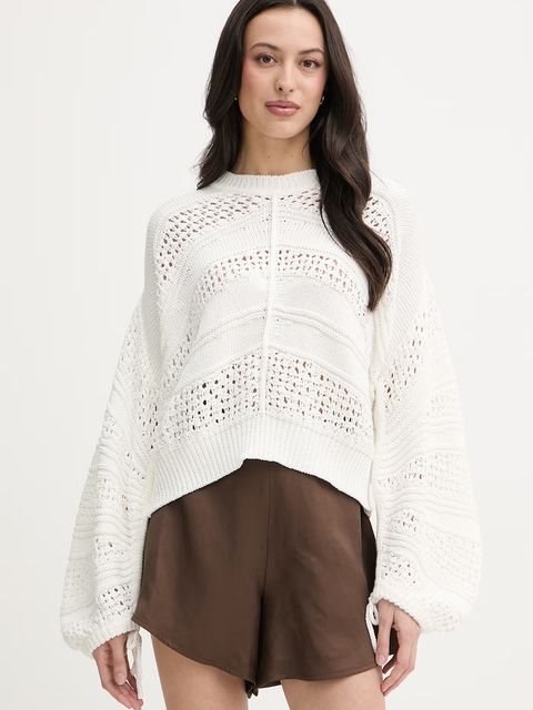 Liu Jo sweter damski bawełniany - zdjęcie produktu nr 2