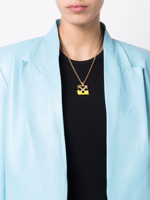 Off-White Arrow pendant necklace - Gold - zdjęcie produktu nr 2