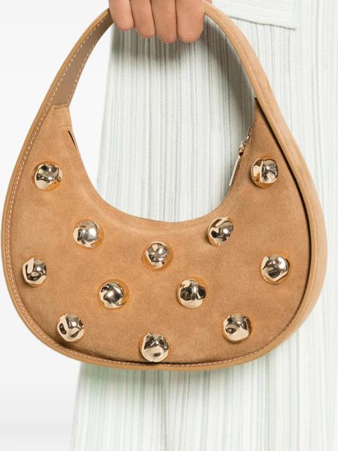 Simkhai Finn studded shoulder bag - Neutrals
