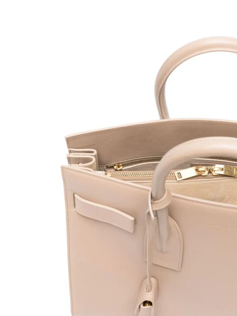 Saint Laurent Sac De Jour leather tote bag - Neutrals - zdjęcie produktu nr 2