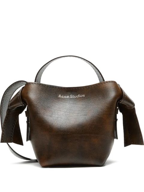 Acne Studios mini Musubi shoulder bag - Brown - zdjęcie produktu nr 1