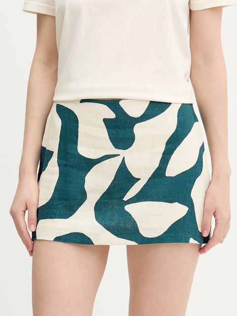 Abercrombie & Fitch spódnica lniana - zdjęcie produktu nr 2