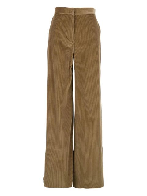Max Mara high-waist corduroy trousers - Brown - zdjęcie produktu nr 1
