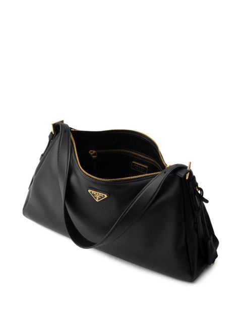 Prada large Aimée shoulder bag - Black