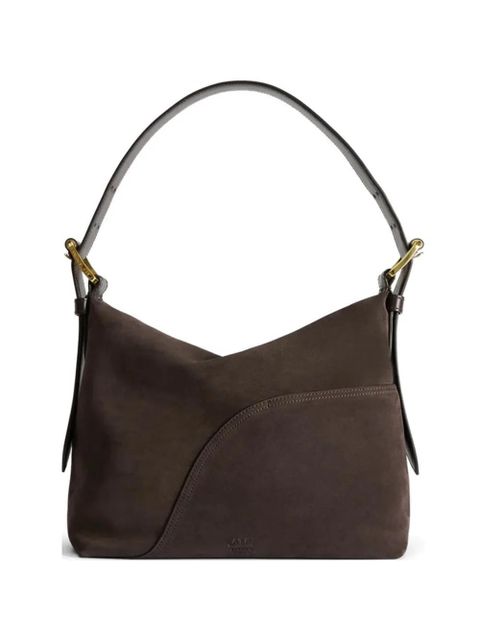 ATP Atelier mini Bassanina suede shoulder bag - Brown - zdjęcie produktu nr 1