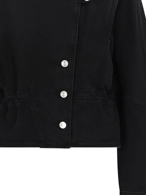 ISABEL MARANT button-up denim jacket - Black - zdjęcie produktu nr 2