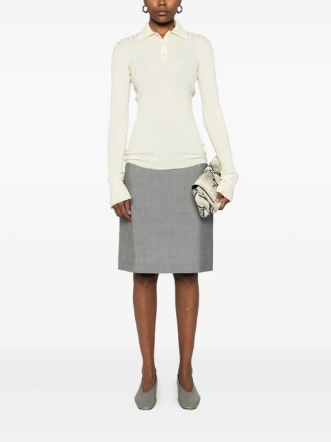 CALVIN KLEIN COLLECTION Amber sweater - White - zdjęcie produktu nr 2