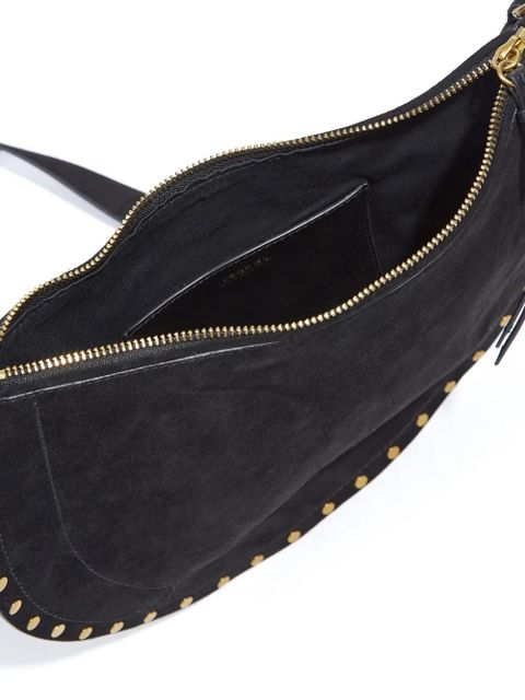 ISABEL MARANT Oskan Soft Zipped crossbody bag - Black