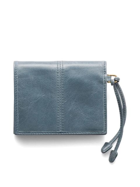 Prada small leather wallet - Blue