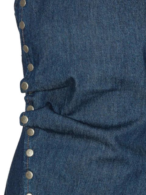 ROTATE BIRGER CHRISTENSEN button-detail top - Blue