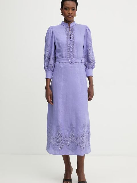 Luisa Spagnoli sukienka lniana Provina - zdjęcie produktu nr 1