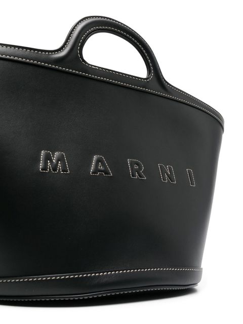 Marni large Tropicalia tote bag - Black
