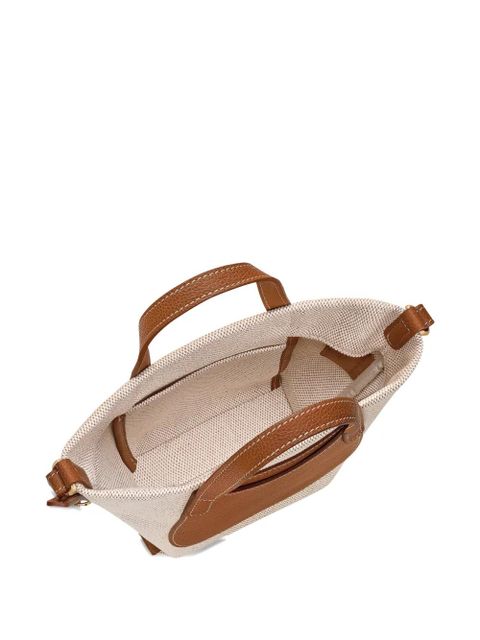 Longchamp S Le Foulonné top-handle tote bag - Neutrals