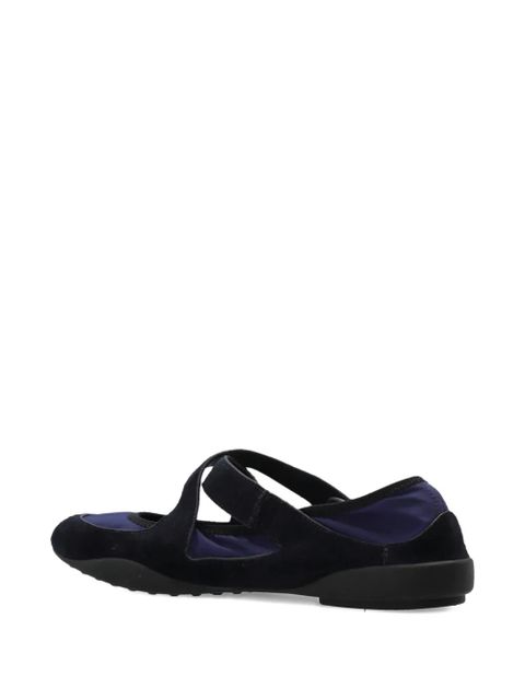 Tory Burch Romy round-toe strap ballet flats - Blue