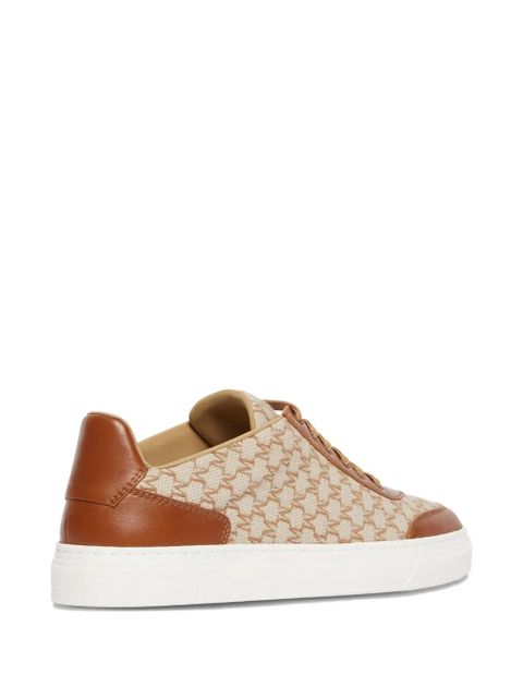 Max Mara monogram panel sneakers - VISONE - zdjęcie produktu nr 2