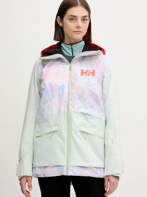 Helly Hansen kurtka narciarska POWCHASER 2.0 kolor zielony 65923 - zdjęcie produktu nr 1