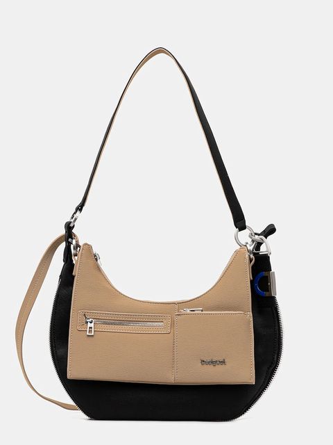 Desigual torebka DELTA LYRA BLACK kolor czarny 25WAXP49 - zdjęcie produktu nr 1