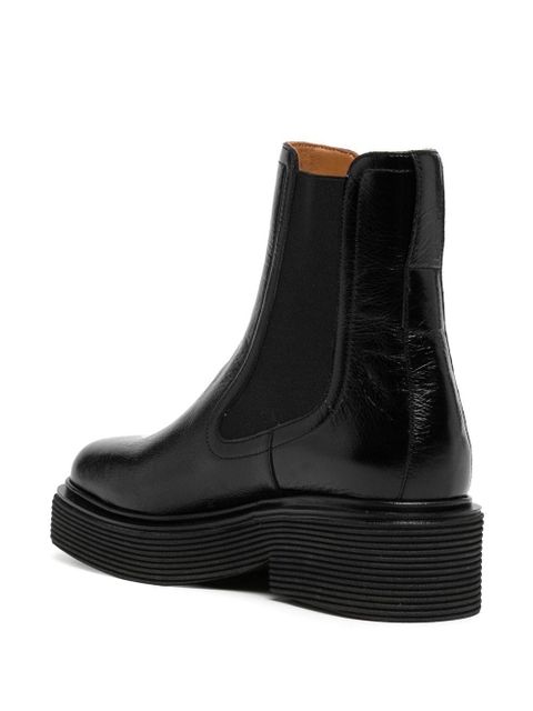 Marni ridged-sole Chelsea boots - Black