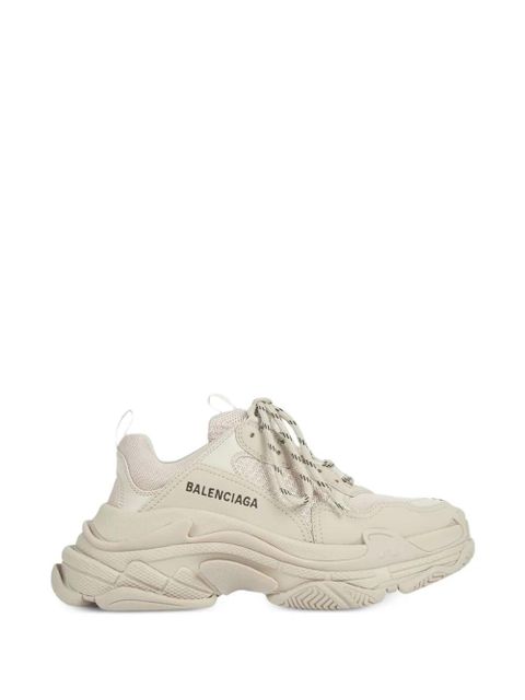 Balenciaga logo-print sneakers - Neutrals - zdjęcie produktu nr 1