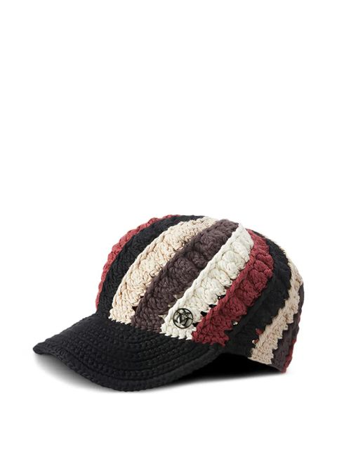 Maison Michel Kris cap - Black - zdjęcie produktu nr 1