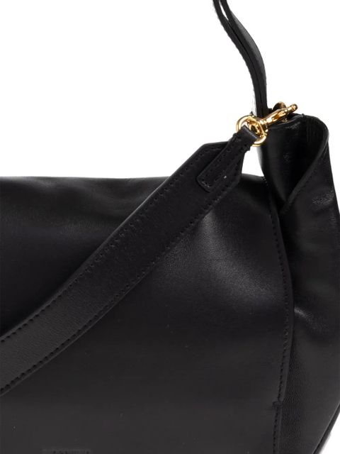 Moschino handle-detail cross body bag - Black