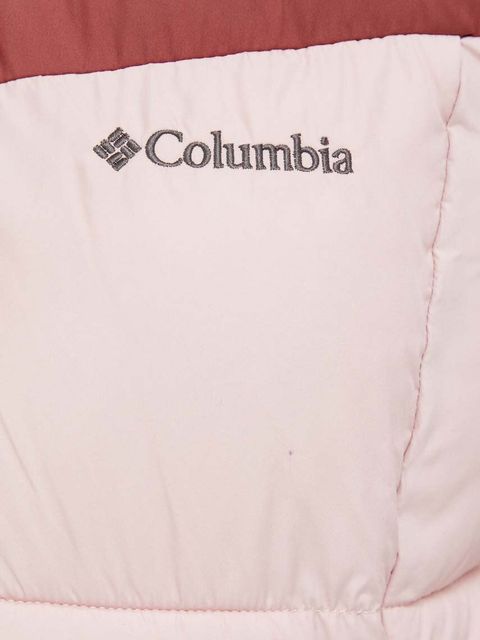 Columbia kurtka damska kolor różowy zimowa
