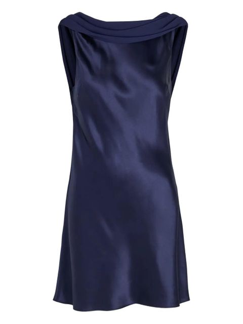 Reformation Jonelle cowl neck dress - Blue - zdjęcie produktu nr 1