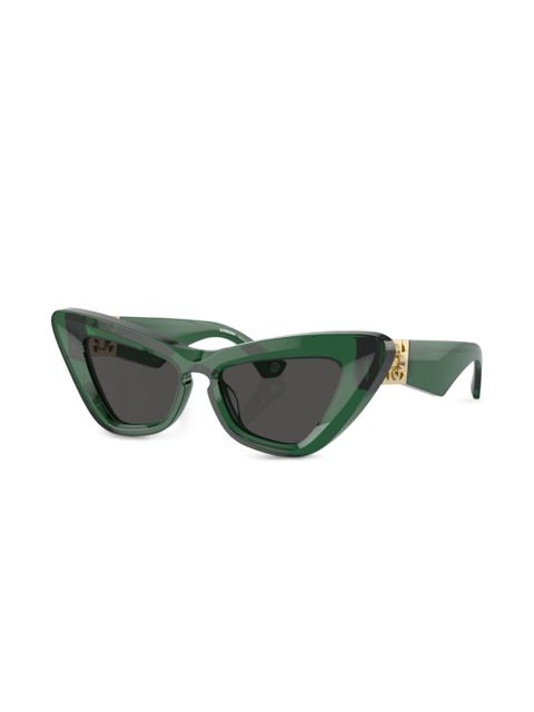 Burberry Eyewear rose monogram cat-eye sunglasses - Green - zdjęcie produktu nr 2