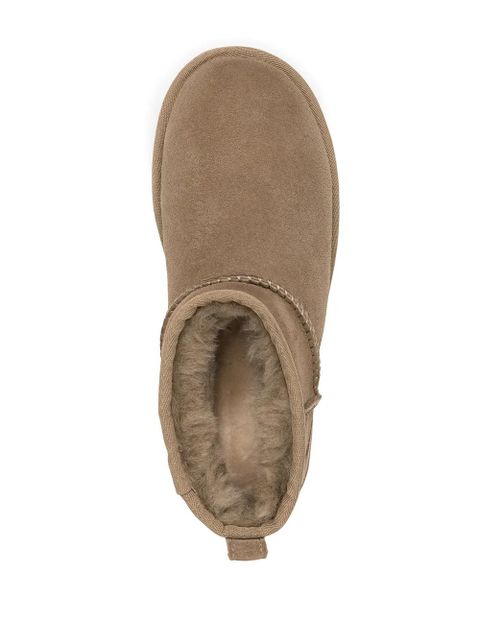 UGG shearling-lined ankle boots - Brown