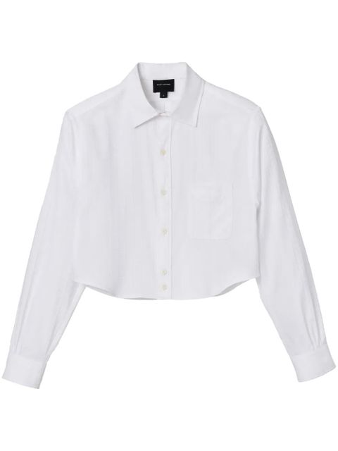 Marc Jacobs The Cropped Femme Shirt - White - zdjęcie produktu nr 1