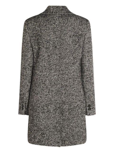 Dolce & Gabbana herringbone tweed coat - Black - zdjęcie produktu nr 2