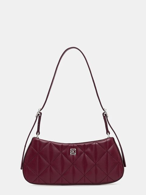 Calvin Klein torebka kolor bordowy LV04F3327G - zdjęcie produktu nr 1